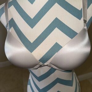 Victoria Secret Bra Push Up Adjustable Size 34 C Sparkle Shown In Pics